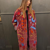 Suzani Velvet Jacket Long - (Style 3)