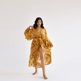 DEVORÉ ROBE - GOLD
