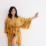 DEVORÉ ROBE - GOLD
