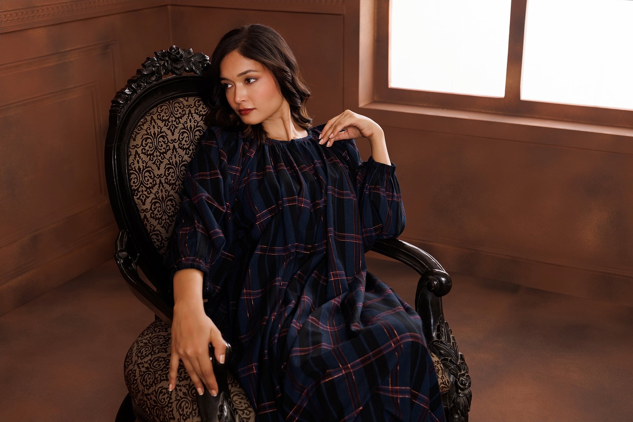 FORGET ME NOT LAMÉ - MIDNIGHT BLUE