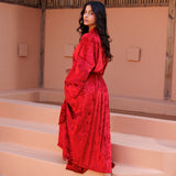 Velvet Robe - Scarlet