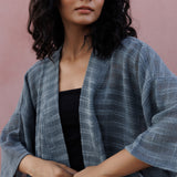 Radha rani - Hemp Cotton Kimono Cardi - Sea Green