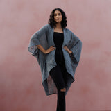 Radha rani - Hemp Cotton Kimono - Sea Green