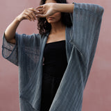 Radha rani - Hemp Cotton Kimono - Sea Green