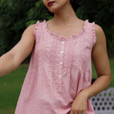MARIGOLD ORGANIC COTTON NIGHTIE - BLUSH