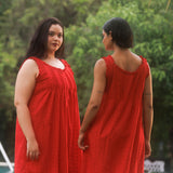 MARIGOLD ORGANIC COTTON NIGHTIE - TANGERINE