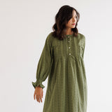 FLEUR NIGHTIE - OLIVE