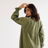 FLEUR NIGHTIE - OLIVE