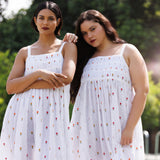 SUNFLOWER ORGANIC COTTON NIGHTIE MIDI