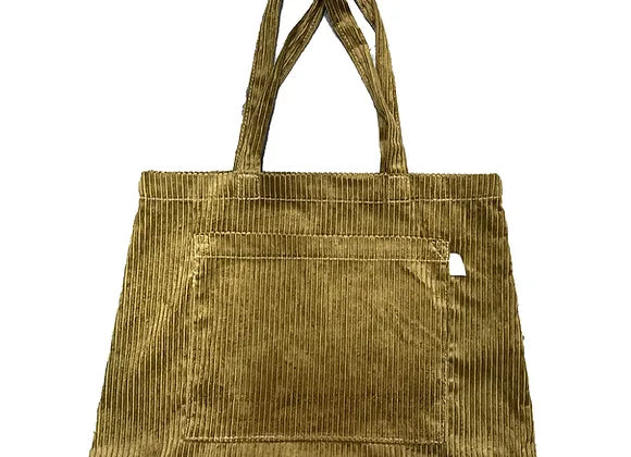 Jumbo Cord Tote Bag - Gaudy & Prim