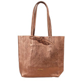 Maison Fanli Medium Tote Bag Metallic Bronze