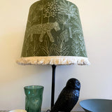 Lamp Shade - Jungle Days Olive Tapered