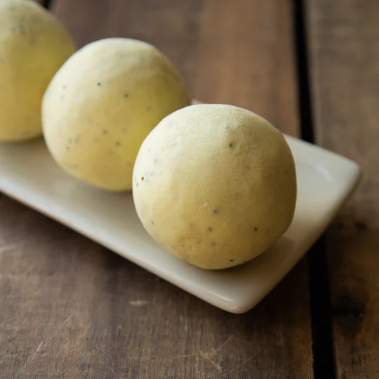 Hand rolled soap ball 120g