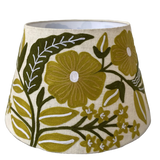 Lamp Shade - Daisy Citrus Tapered