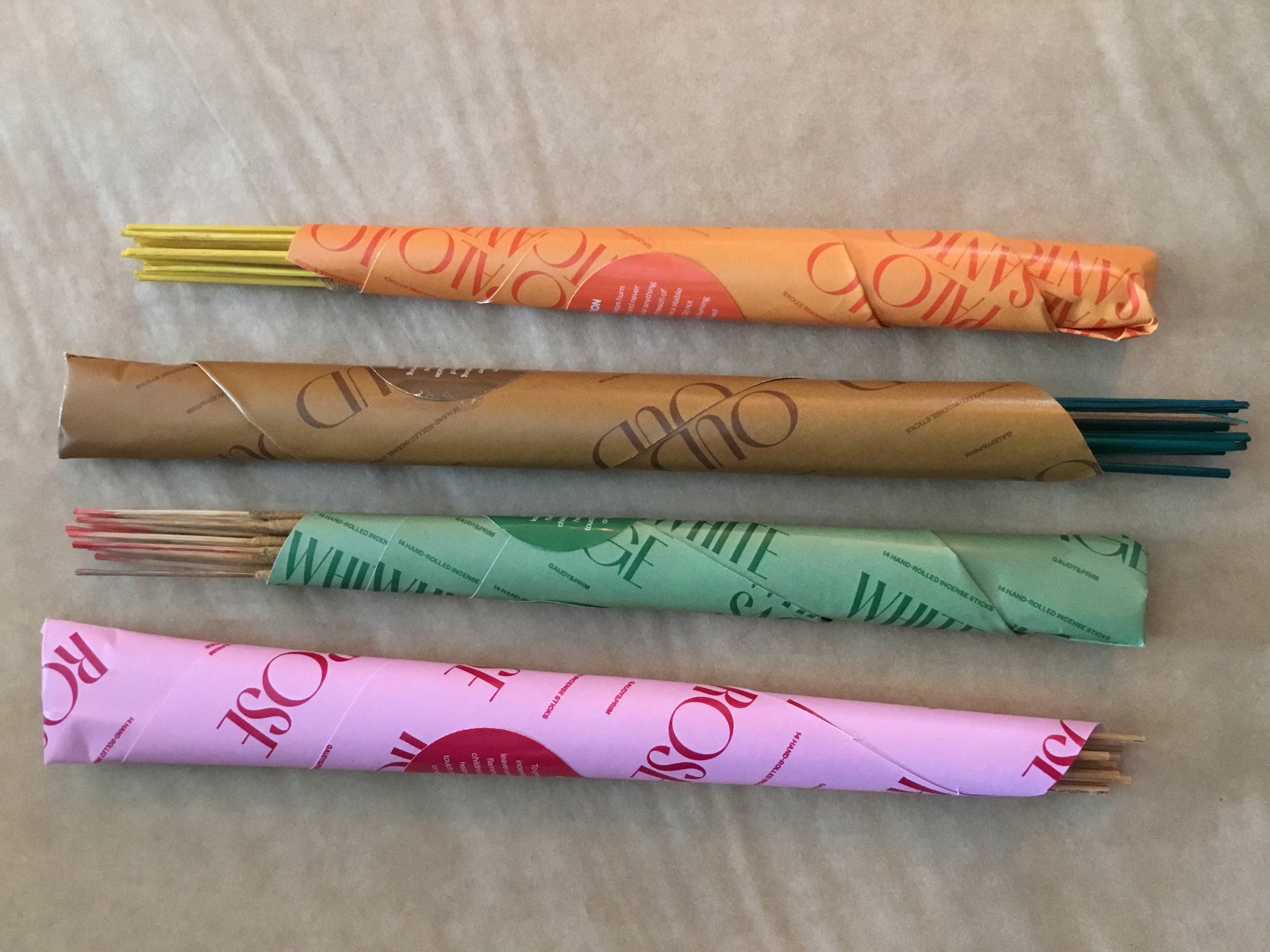 Incense - Hand Rolled - Gaudy & Prim