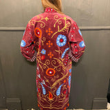 Suzani Velvet Jacket Long - (Style 3)