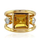 Marta Ring - Citrine - Gaudy & Prim