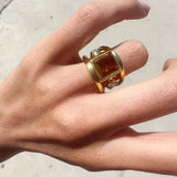 Marta Ring - Citrine - Gaudy & Prim