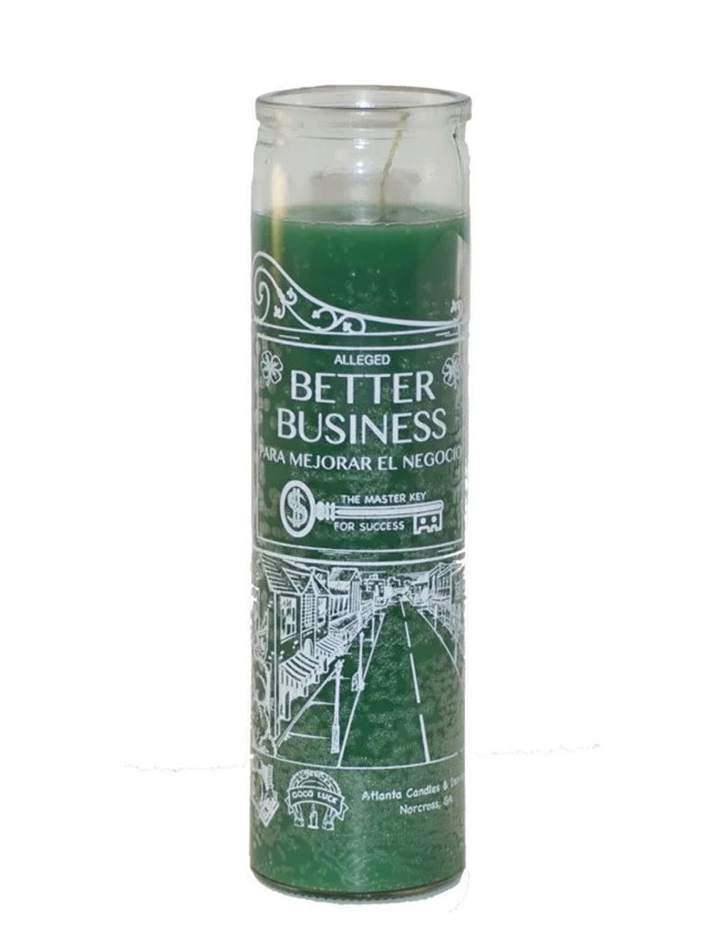 7 Day Better Business Candle - Green - Gaudy & Prim