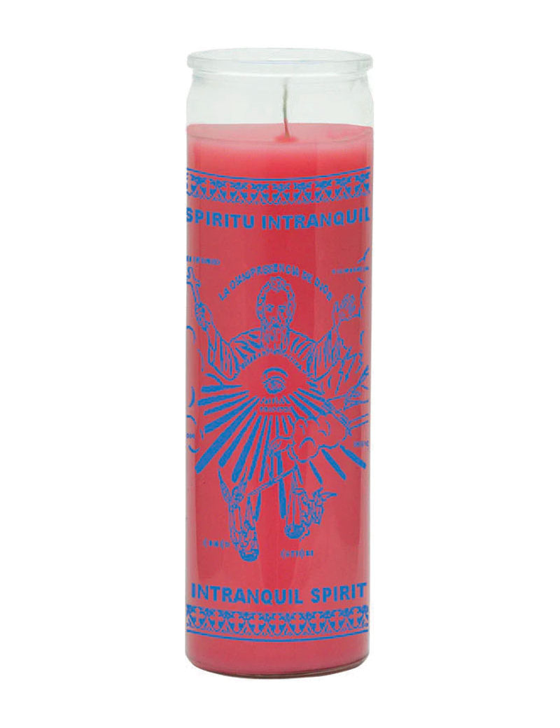 7 Day Candle Intranquil Spirit - Pink - Gaudy & Prim