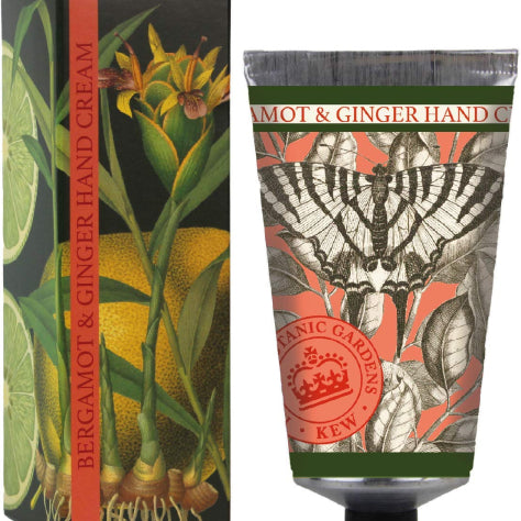 Kew Royal Botanic Gardens - Bergamot and Ginger Hand Cream - Gaudy & Prim