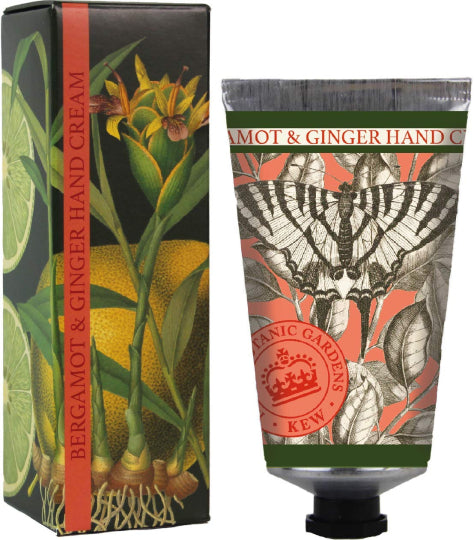Kew Royal Botanic Gardens - Bergamot and Ginger Hand Cream - Gaudy & Prim