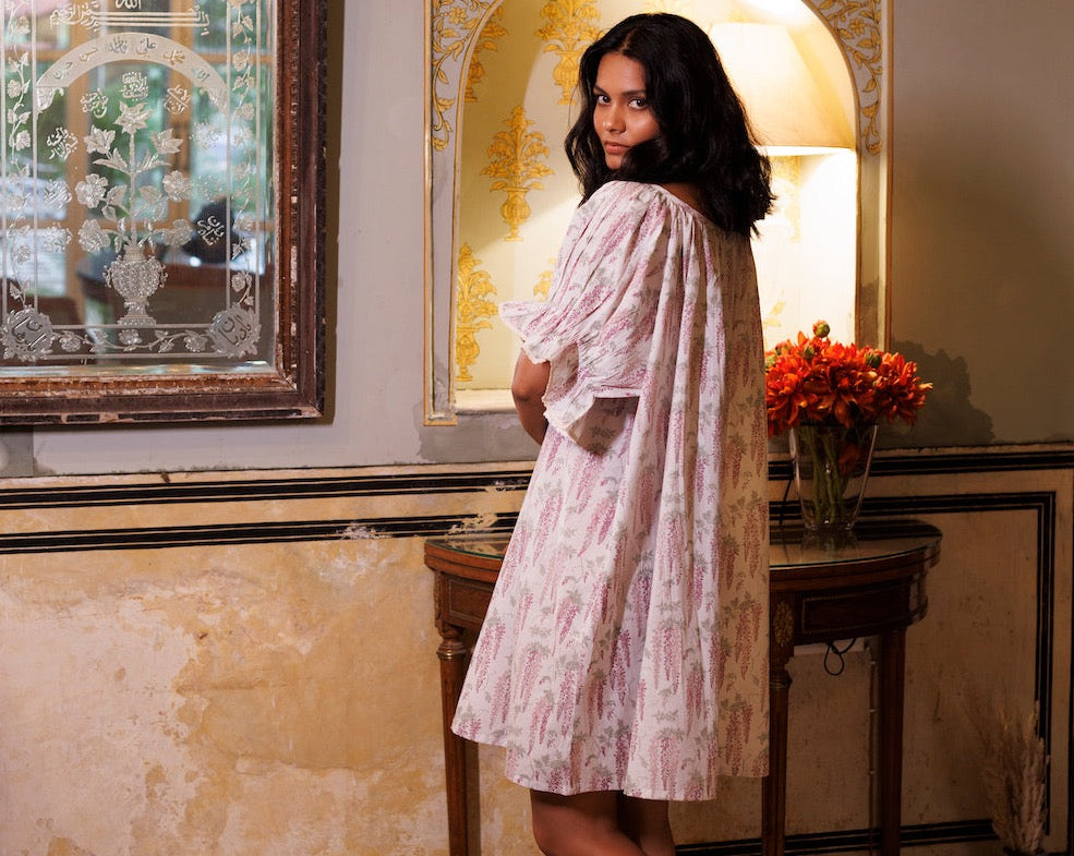 Blue Bell Organic Cotton Nightie - Gaudy & Prim