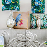 Cushion - Birdlife - Blue