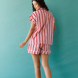 Sweet Dreams Striped Shortie Pyjama Set