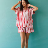 Sweet Dreams Striped Shortie Pyjama Set