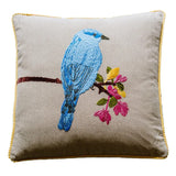 Cushion - Birdlife - Blue