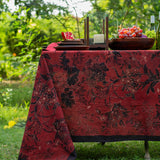 Ajrakh hand printed Table Cloth
