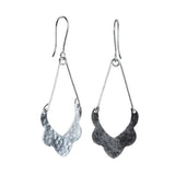 Euro Sterling Silver Moroccan Earrings
