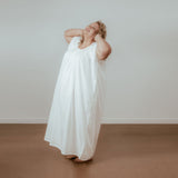Forget Me Not Organic Cotton Nightie - Ivory