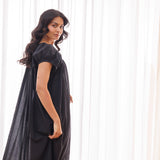 Forget Me Not Organic Cotton Nightie Ebony