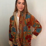 Suzani Velvet Jacket Short - (Style 11)