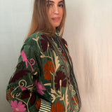Suzani Velvet Jacket Short - (Style 11)