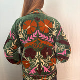Suzani Velvet Jacket Short - (Style 11)