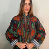 Suzani Velvet Jacket Short - (Style 11)