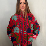 Suzani Velvet Jacket Short - (Style 11)