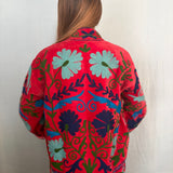 Suzani Velvet Jacket Short - (Style 11)