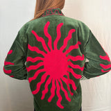 Suzani Velvet Jacket Short - Sun