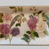Ceramic trinket dish - Les pivoines