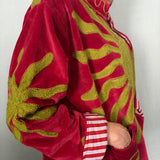 Suzani Velvet Jacket Short - Sun
