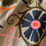 Suzani Velvet Jacket Short - Daisy