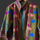 Suzani Velvet Jacket Short - Ric Rac