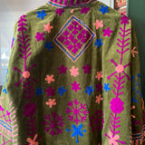 Suzani Velvet Jacket Short - Ric Rac