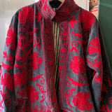 Suzani Velvet Jacket Short - (Style 11)
