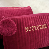 Nocturne Velvet cosmetic Bag - Amethyst