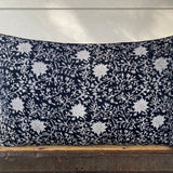 Patchwork Pillowcase - Black & Grey Spots